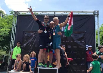 Péter Hajdú won a silver medal in MaccabiMan in Pan-American Maccabi Games