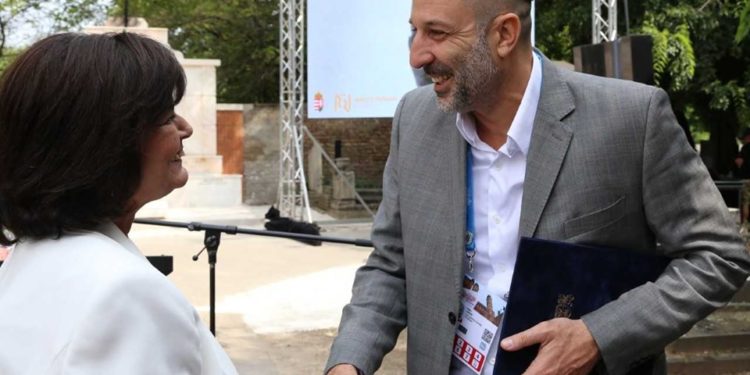 Hajós Alfréd, az első magyar olimpiai bajnok sírjának felújítása