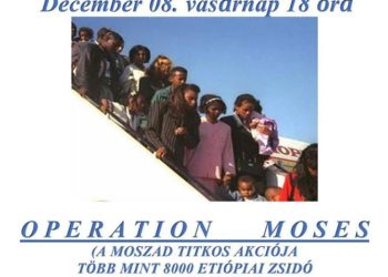 Operation Moses – Rubi Viterbo előadása a szudáni a mentőakcióról
