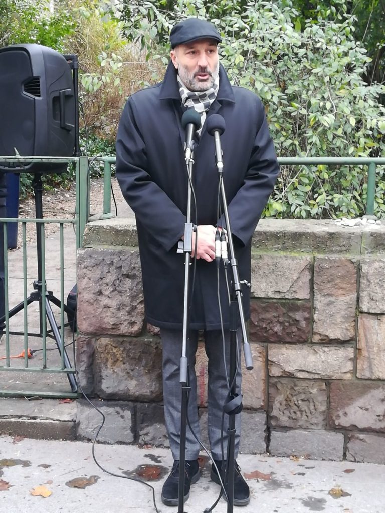 Lerakták Petschauer Attila botlatókövét Maccabi VAC Hungary