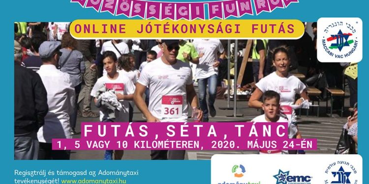 Közösségi FunRun – online jótékonysági futás