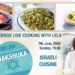 Online Israeli cooking with Lela