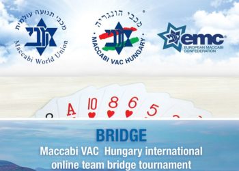 Results of Maccabi VAC Hungary international online team bridge tournament