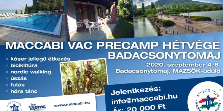 Maccabi VAC Precamp hétvége