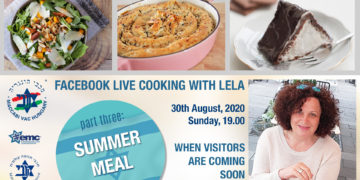 Facebook Live Cooking with Lela