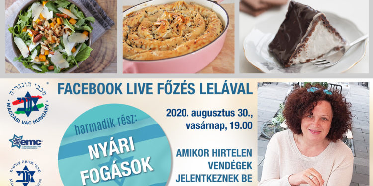 Főzzünk együtt Lelával Facebook Live-on!