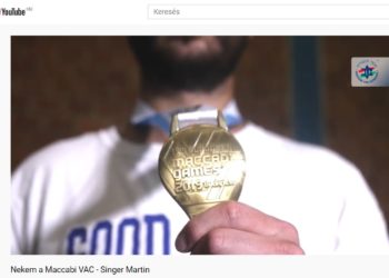 Nekem a Maccabi VAC – Singer Martin