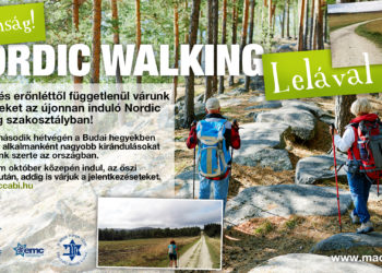 Újdonság – Nordic walking Lelával
