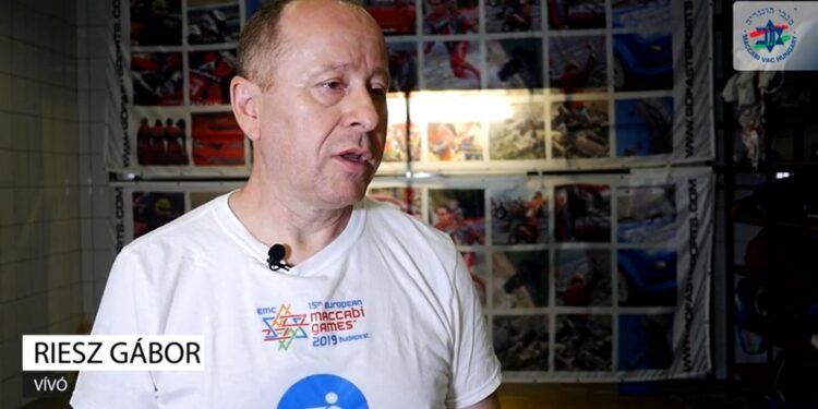 Nekem a Maccabi VAC – Riesz Gábor
