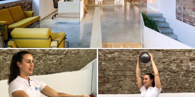 Gyógytorna – Kornis Kriszti diplomás gyógytornász-fizioterapeuta, egykori Maccabi VAC sportoló