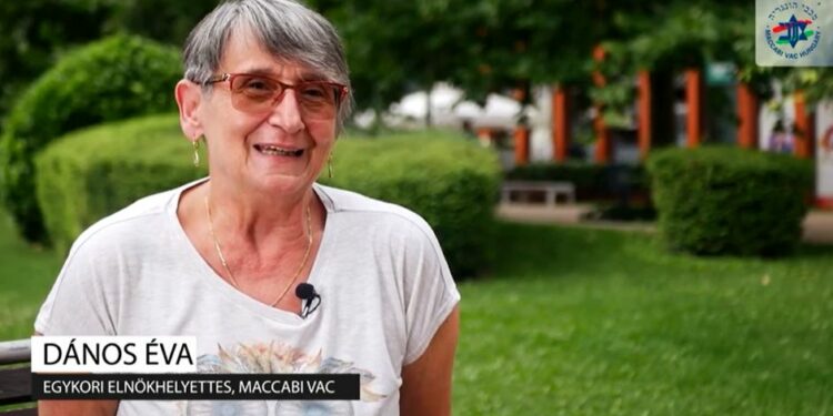 Nekem a Maccabi VAC – Dános Éva
