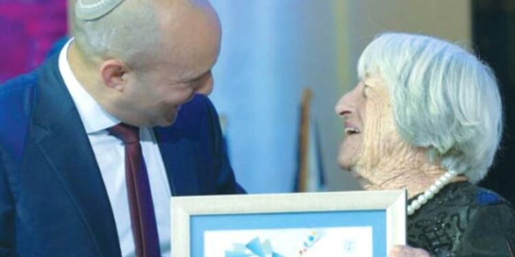 Jewish gymnast celebrates 100th birthday, honored by Olympic Committee