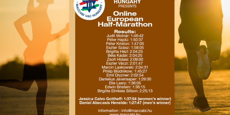Online európai félmaraton
