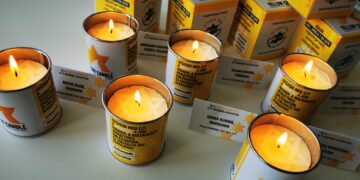 Sárga gyertyák lobogtak a mártírok emlékére