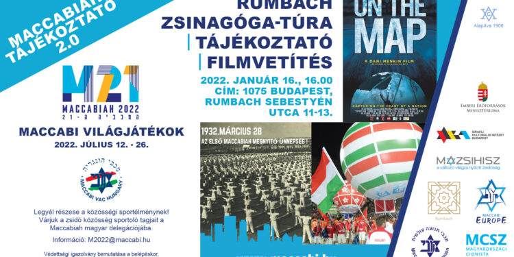 RUMBACH ZSINAGÓGA-TÚRA / TÁJÉKOZTATÓ / FILMVETÍTÉS