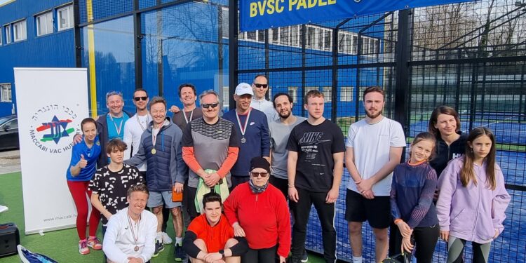 Szezonkezdő Padel Trophy a Maccabi VAC és a BVSC Padel közös programján